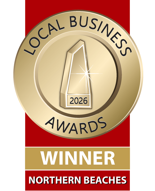Winner, 2026 Northern Beaches Local Business Awards badge
