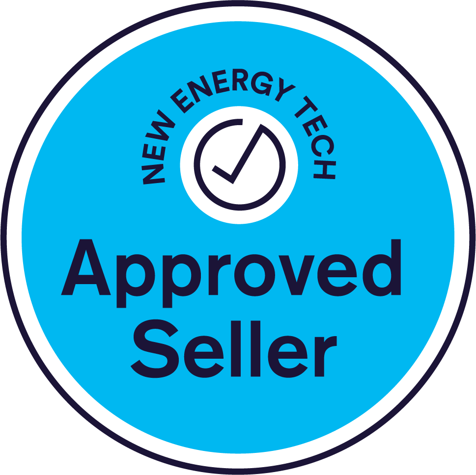 New Energy Tech Approved Seller badge