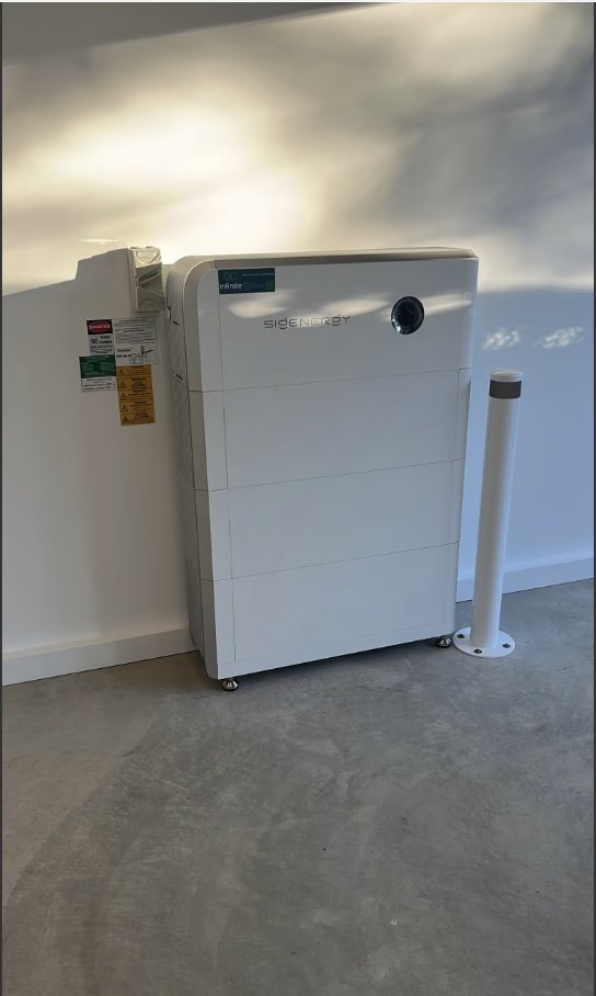 Sigenergy SigenStor home battery installed in a garage by Infinite Electrical & Solar